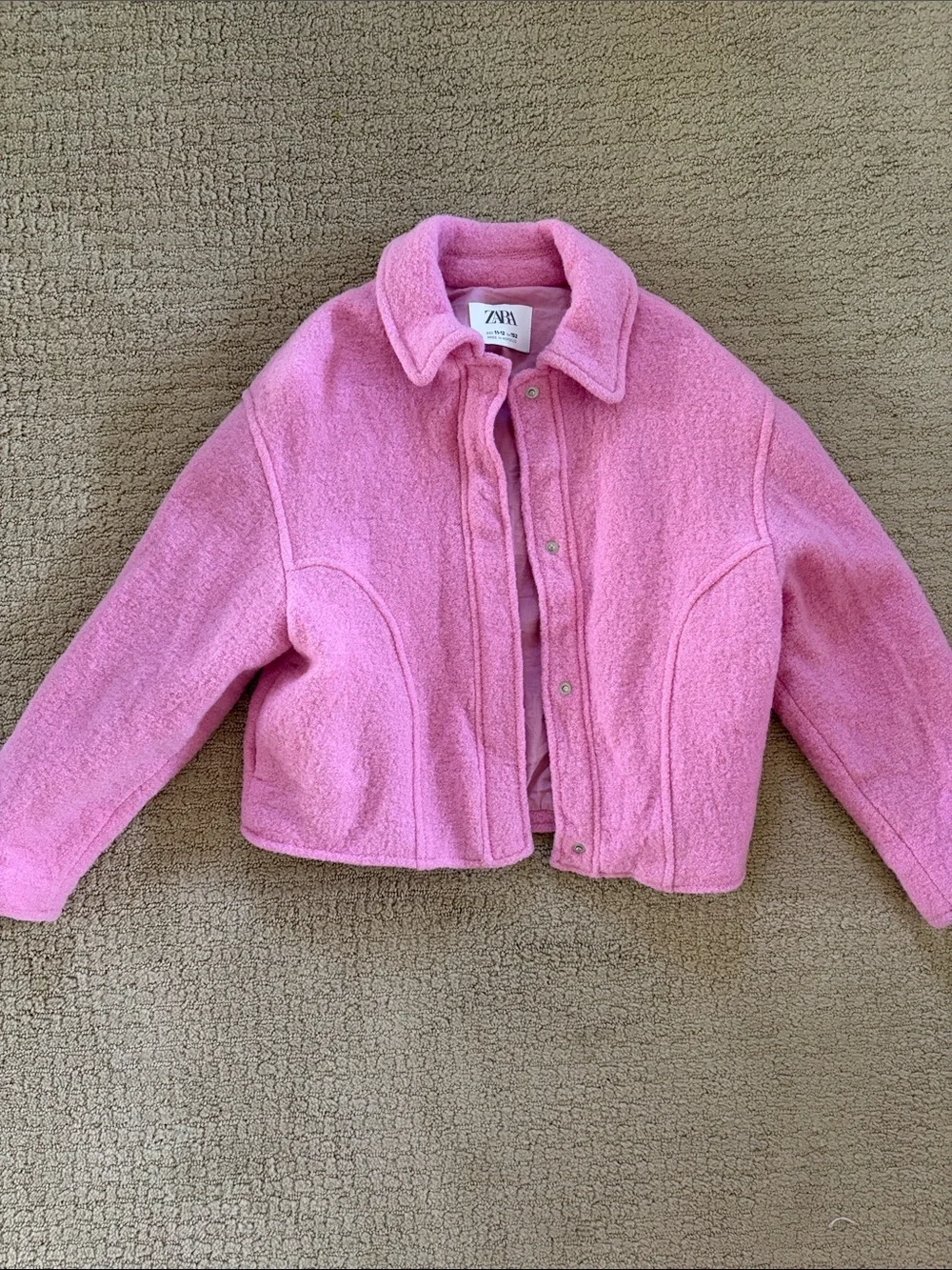 Zara Kids Bubblegum Pink Jacket